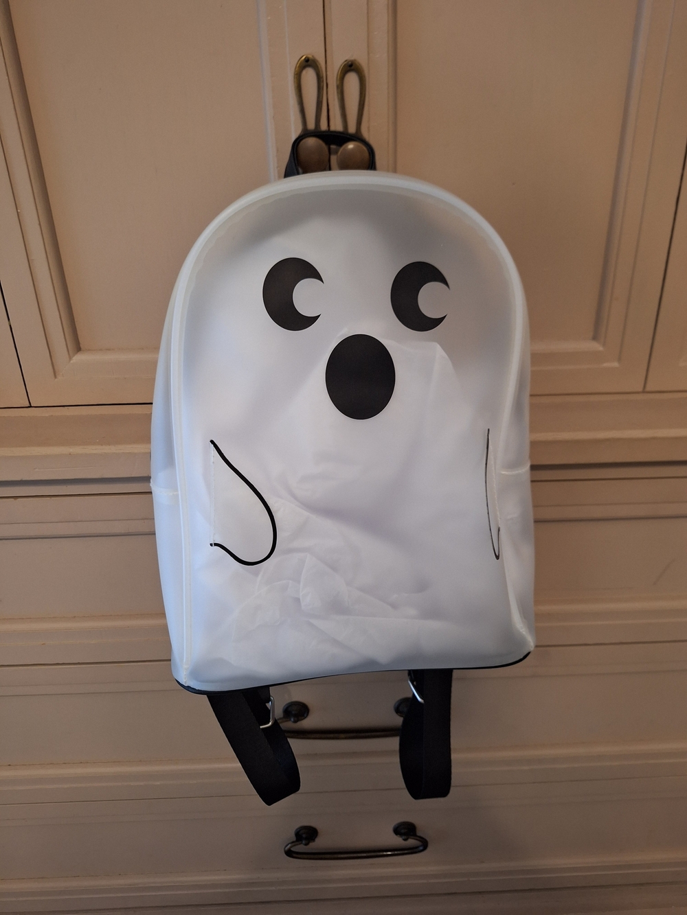 Fine By Me White Ghost Backpack NWT